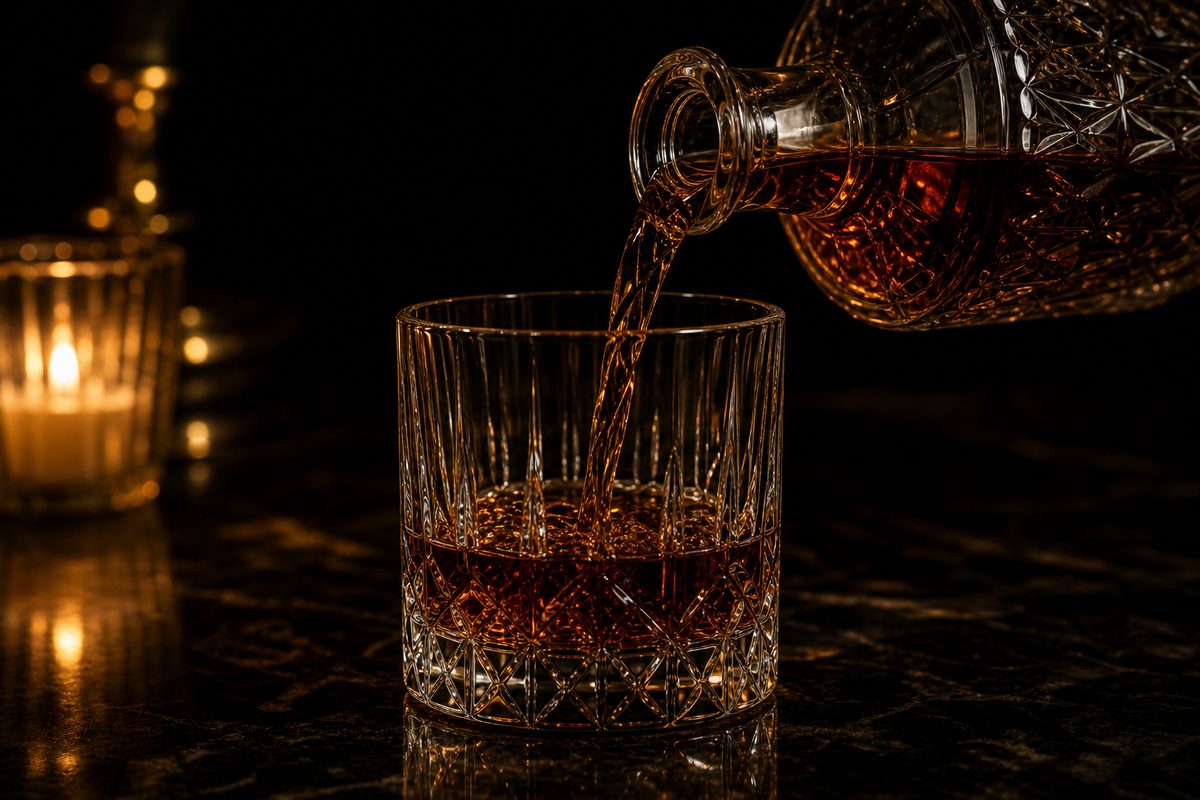 A neat pour of Macallan 12 Sherry Oak